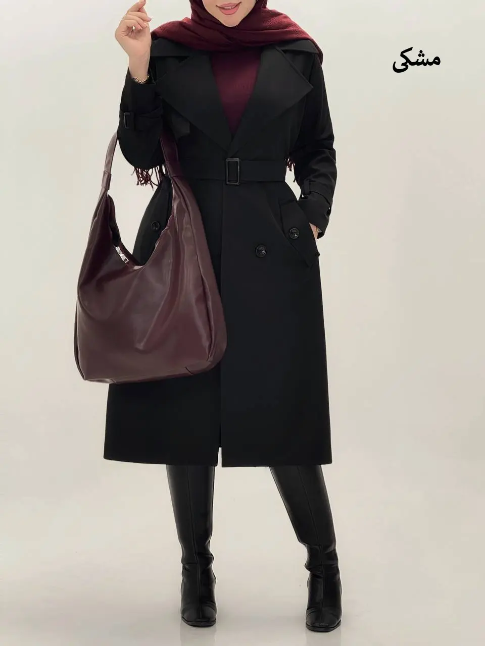 3575-بارونی آستردار شیما